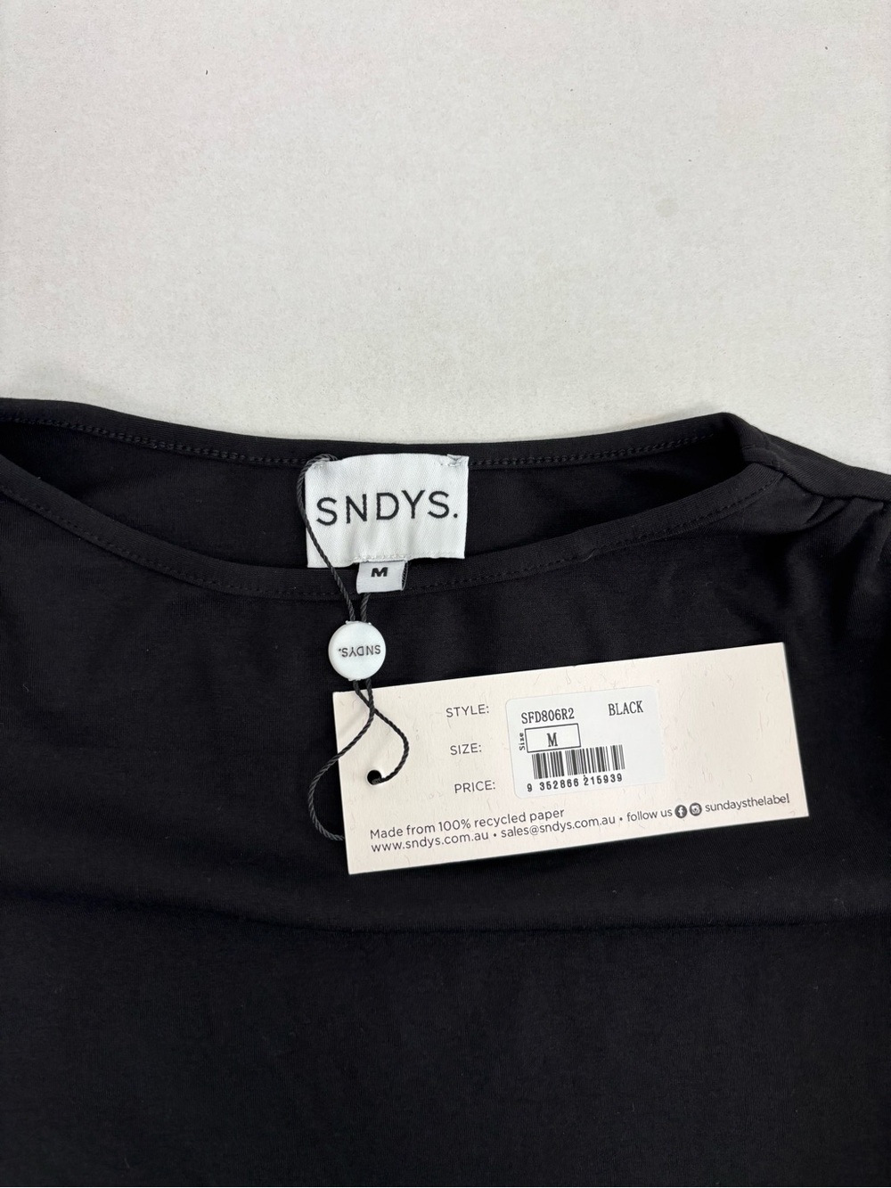 Sndys Maya Bubble Dress In Black Size M — image 4 of 8